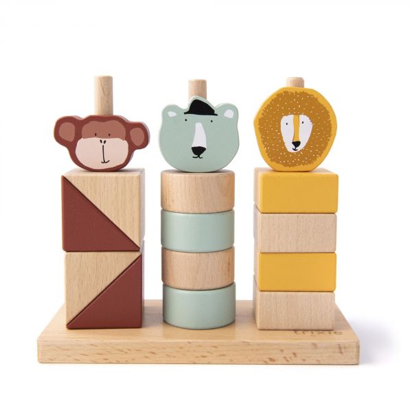 Jeu en bois à empiler All Animals