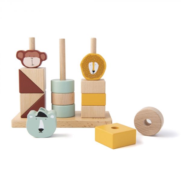 Jeu en bois à empiler All Animals