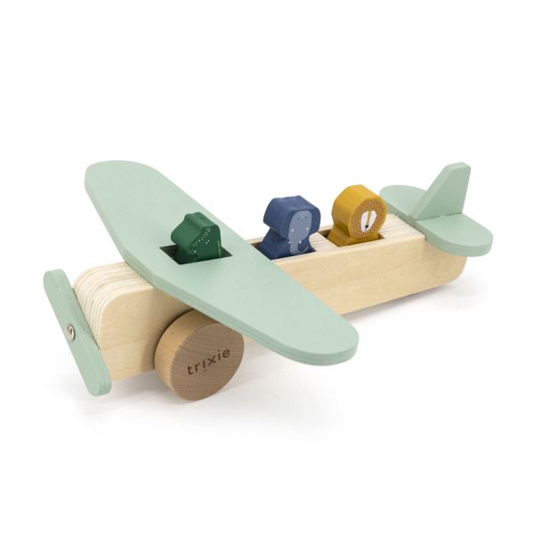 Avion en bois All Animals