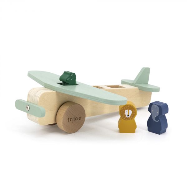 Avion en bois All Animals