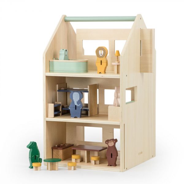 Jouet d'éveil maison en bois All Animals