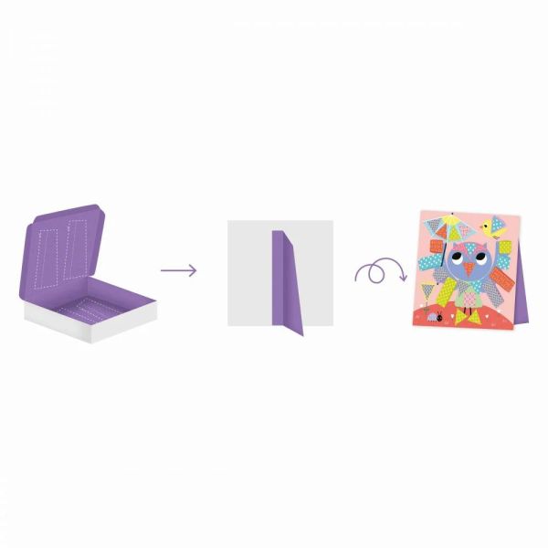 Coffret créatif découpage et collage
