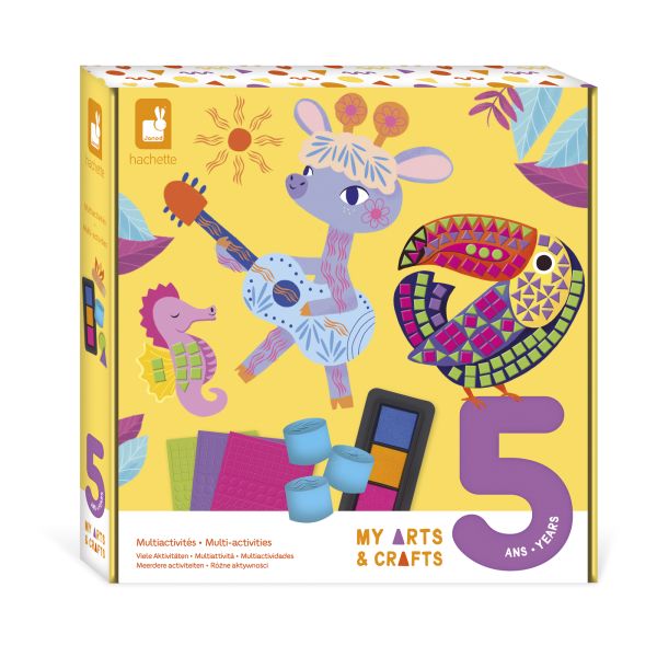 Coffret créatif multi activités pour enfant 5 ans