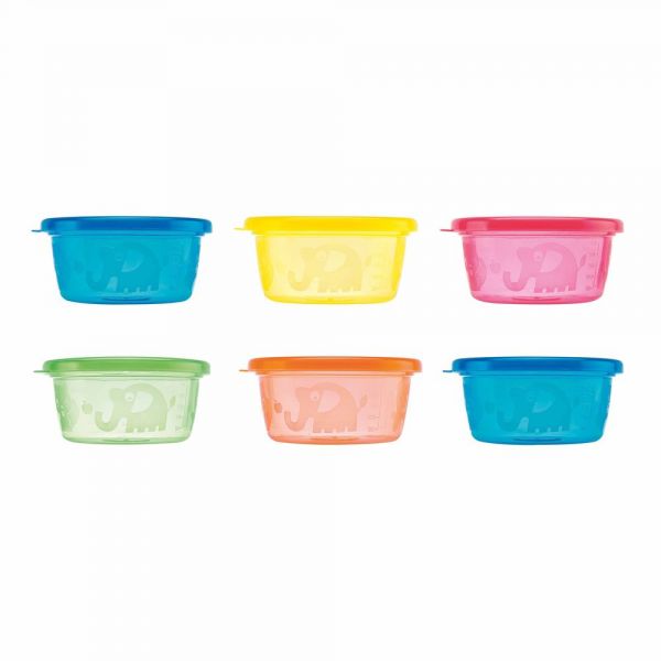 Lot de 6 pots de conservation 300 ml