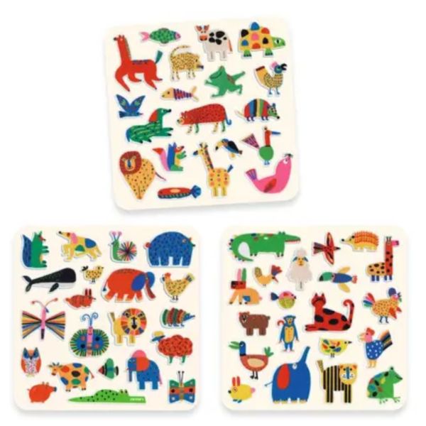 Gommettes en feutrine - Des animaux partout !