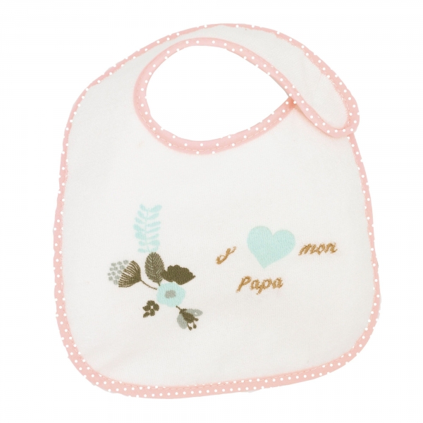 Lot de 7 bavoirs naissance - Baby Love pastel