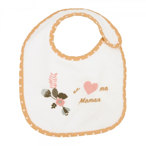 Lot de 7 bavoirs naissance - Baby Love pastel