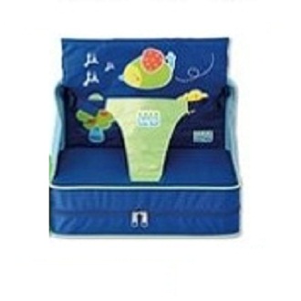 Réhausseur de chaise bleu Saro