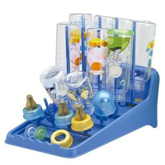 Égouttoir biberons Bleu