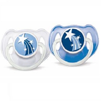 2 sucettes nuit 0-3 mois