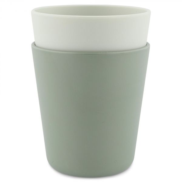 Lot de 2 gobelets en plastique végétal Olive