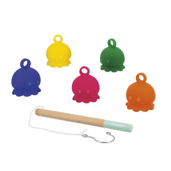 Jouet de bain Jeu de pêche à la ligne Poulpes