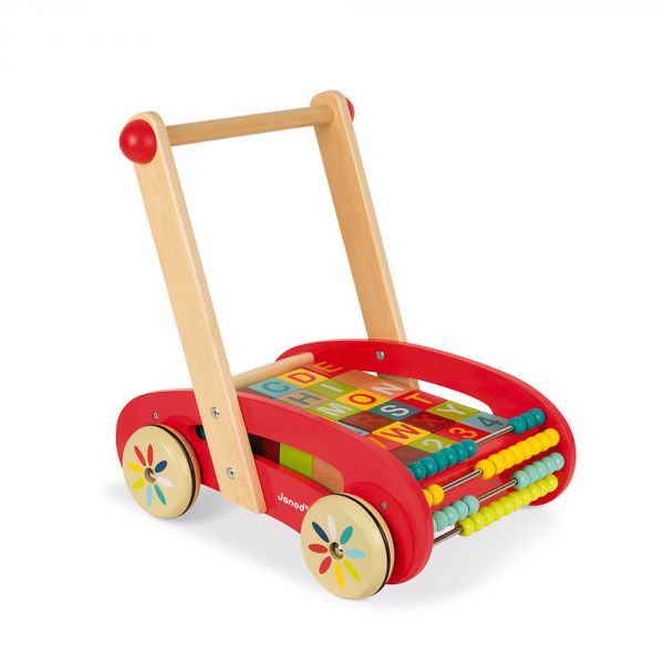 Chariot ABC buggy tatoo avec 30 cubes