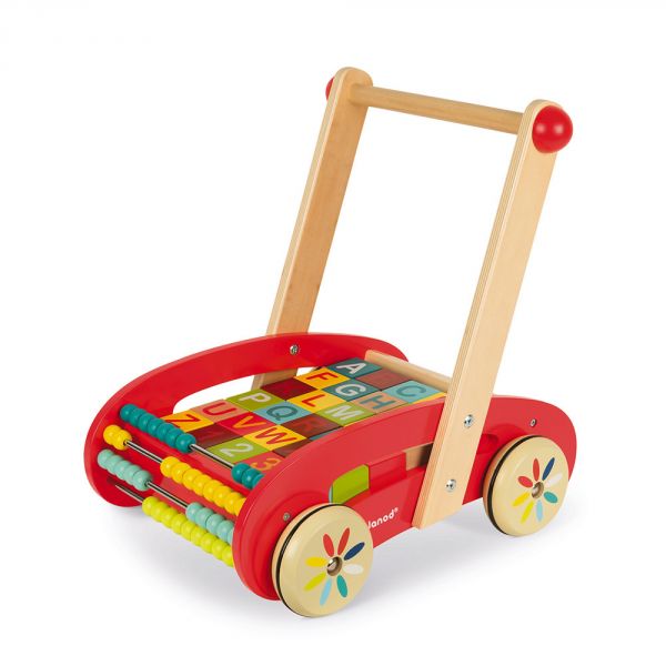 Chariot ABC buggy tatoo avec 30 cubes