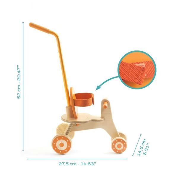 Tricycle pour poupée Poméa