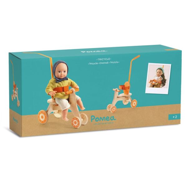 Tricycle pour poupée Poméa