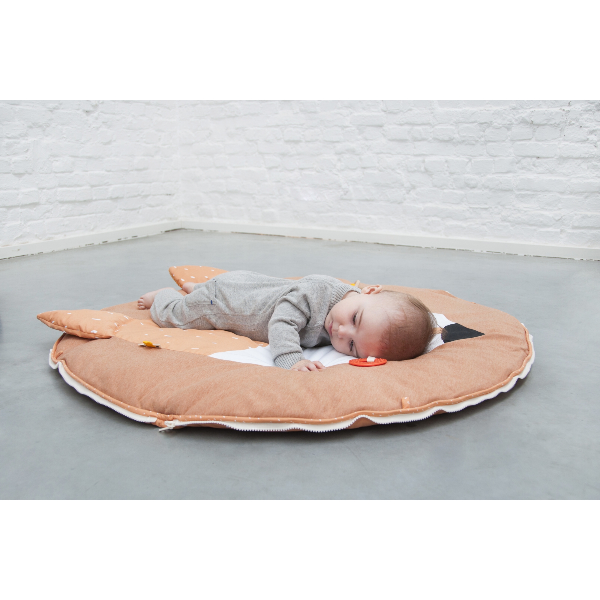 Jouet en bois bébé à tirer Mr Renard Trixie Baby - Dröm Design
