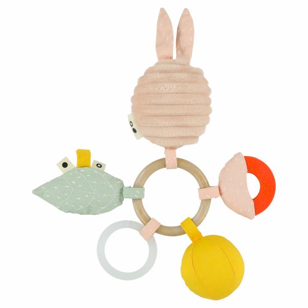 Anneau hochet d'activités Mrs. Rabbit