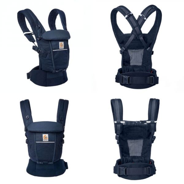 Porte-bébé Adapt Mesh Softflex - Bleu nuit