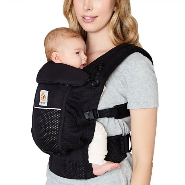 Porte-bébé Adapt Mesh Softflex - Noir onyx