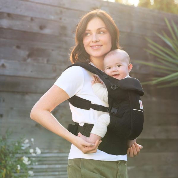 Porte bébé Adapt Mesh Softflex - Noir onyx
