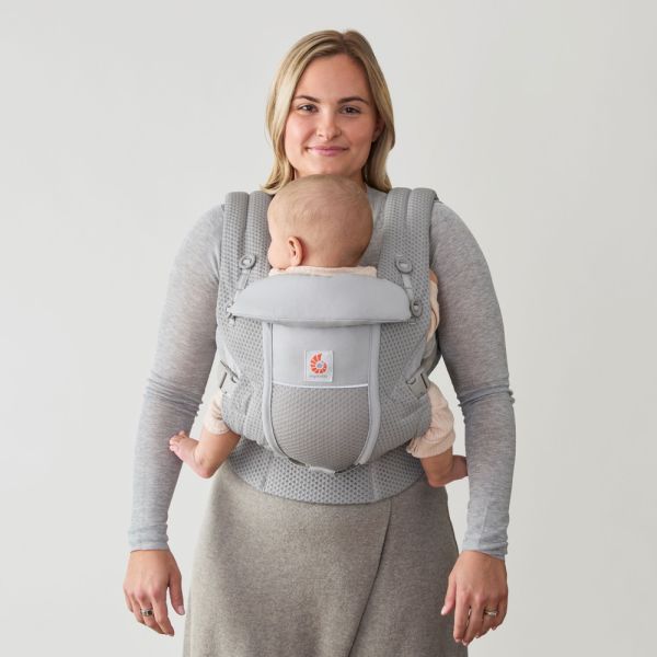 Porte-bébé Adapt Mesh Softflex - Gris perle