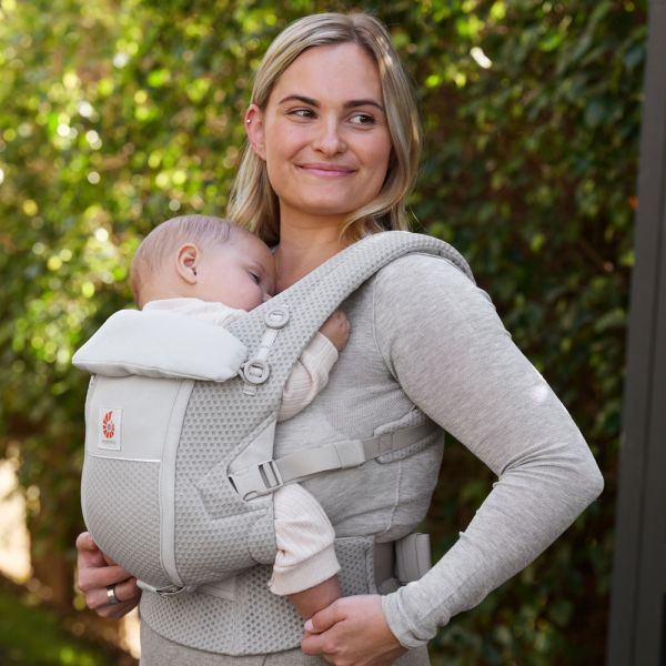 Porte-bébé Adapt Mesh Softflex - Gris perle