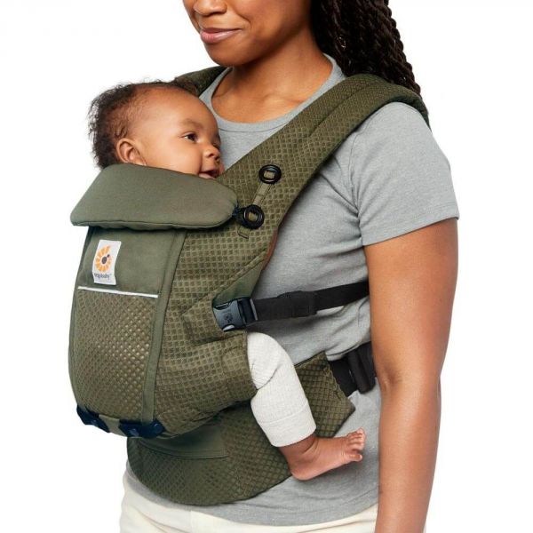 Porte-bébé Adapt Mesh Softflex - Vert olive