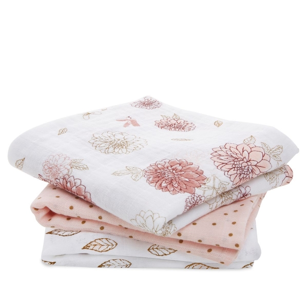 FENSILO Langes Coton Bébé - Lange Bébé en Mousseline De Coton (Lot de 10) -  Made in EU 