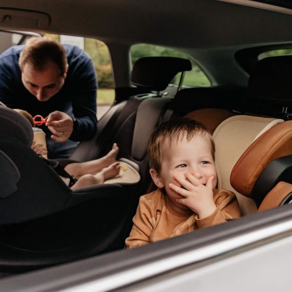 Housse confort Air Layer pour siège auto enfant Vanilla