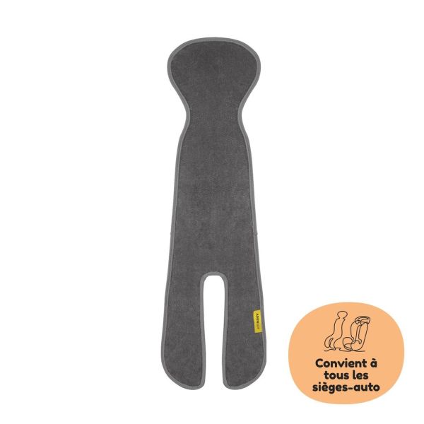 Housse confort Air Layer pour siège auto Groupe 2/3 avec jambes Anthracite