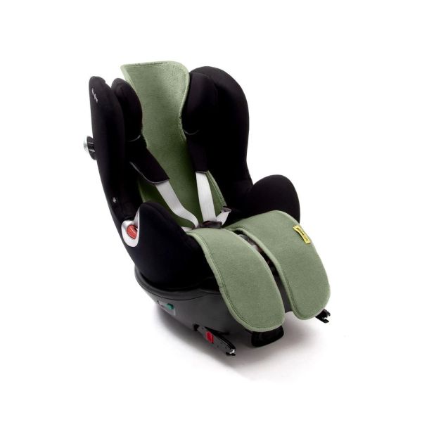 Housse confort Air Layer pour siège auto Groupe 2/3 avec jambes Moss