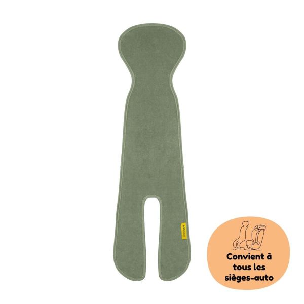 Housse confort Air Layer pour siège auto Groupe 2/3 avec jambes Moss