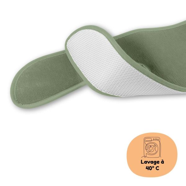 Housse confort Air Layer pour siège auto Groupe 2/3 avec jambes Moss