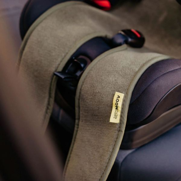 Housse confort Air Layer pour siège auto Groupe 2/3 avec jambes Moss