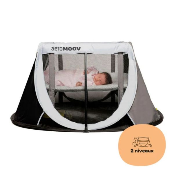 Lit de voyage Instant Grey Rock