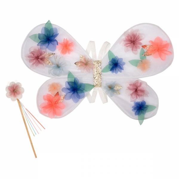 Déguisement ailes fleurie 3-6 ans