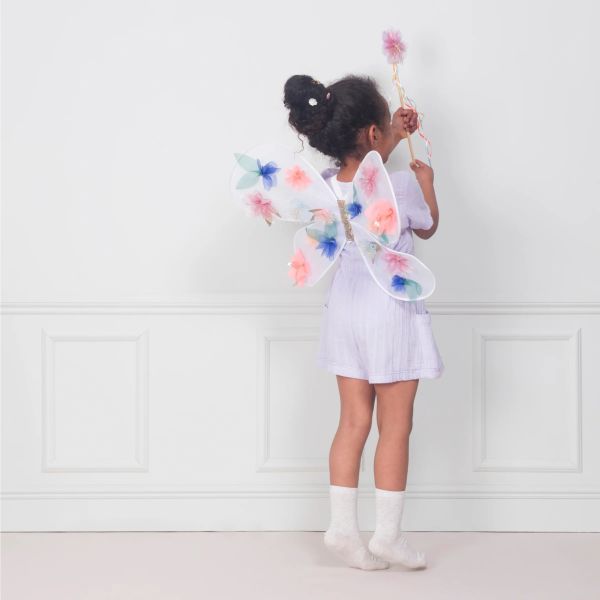 Déguisement ailes fleurie 3-6 ans