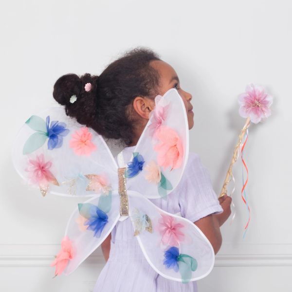 Déguisement ailes fleurie 3-6 ans