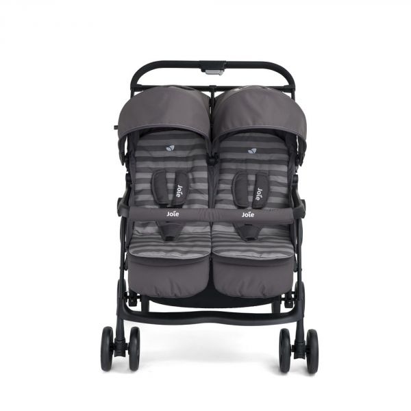 Poussette double Aire Twin Dark Pewter