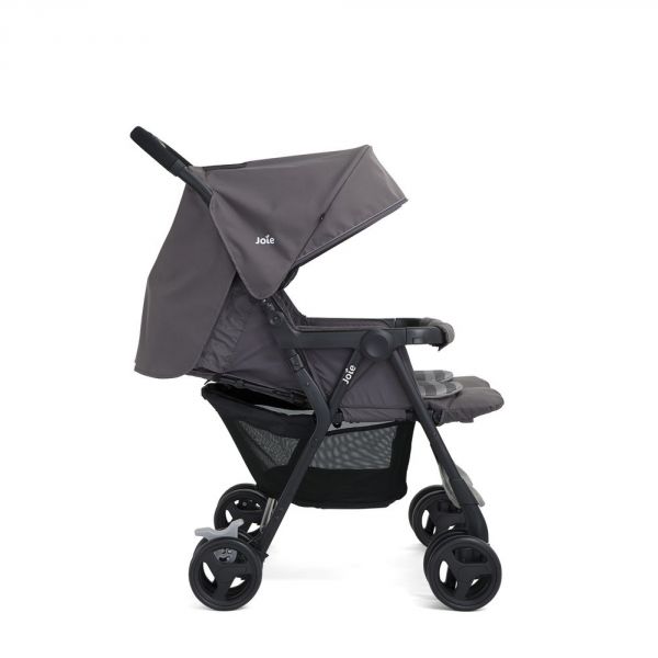 Poussette double Aire Twin Dark Pewter