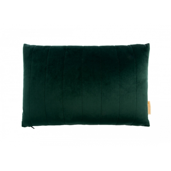 Coussin Akamba 45x30 cm Velvet jungle green