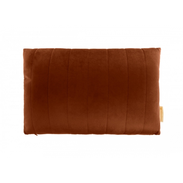 Coussin Akamba 45x30 cm Velvet wild brown