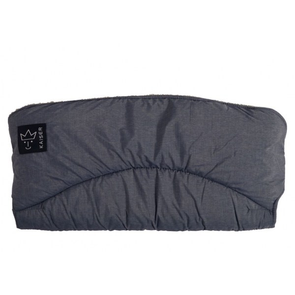 Chauffe mains Alaska - bleu marine chiné