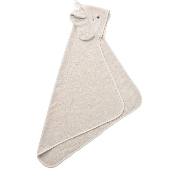 Cape de bain bébé Albert 70x70 cm Elephant Sandy