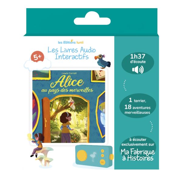 Livre audio Alice aux pays des merveilles