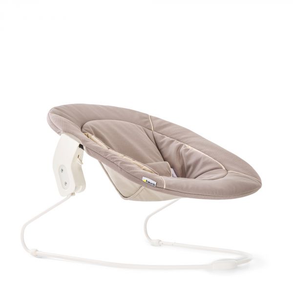 Transat balancelle pour chaise haute évolutive Alpha 2 en 1 marron