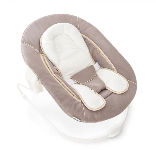 Transat balancelle pour chaise haute évolutive Alpha 2 en 1 marron
