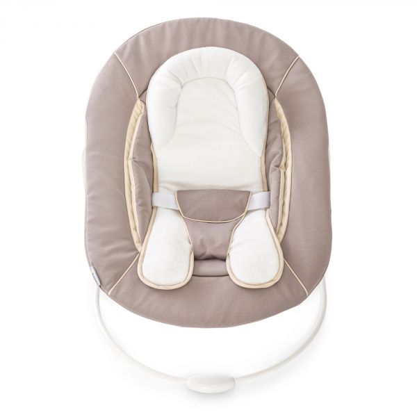 Transat balancelle pour chaise haute évolutive Alpha 2 en 1 marron
