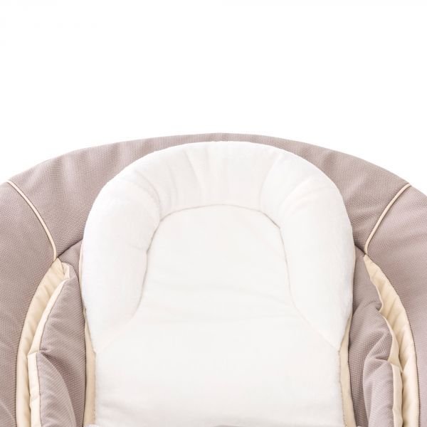 Transat balancelle pour chaise haute évolutive Alpha 2 en 1 marron